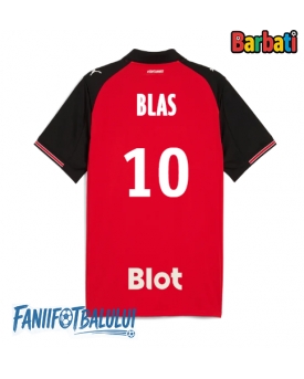 Stade Rennais Ludovic Blas #10 Tricou Fotbal Replică 2025-26 Barbati Acasa